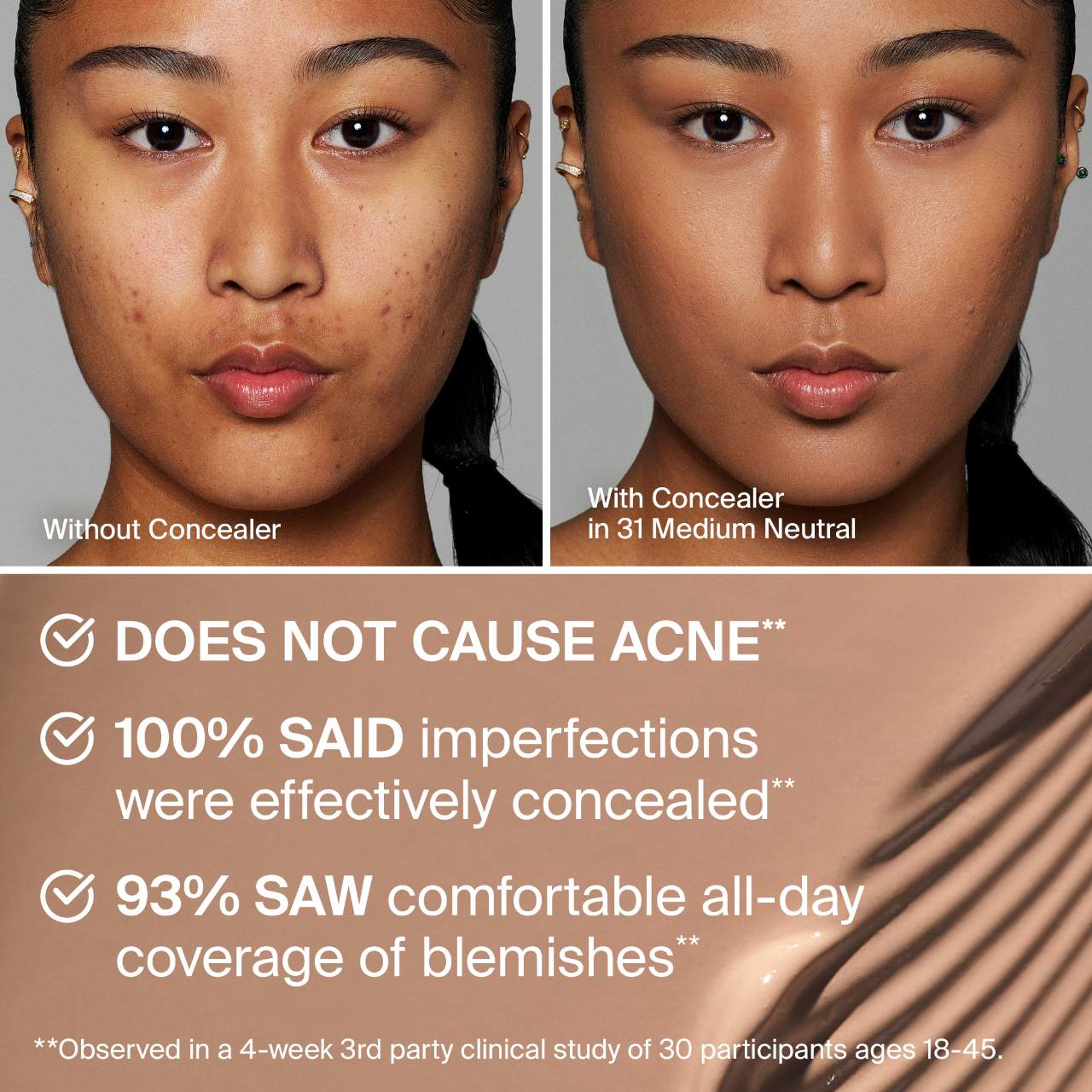 Triclone Skin Tech Hydrating + De-puffing Concealer with Fermented Arnica (Corrector Líquido)