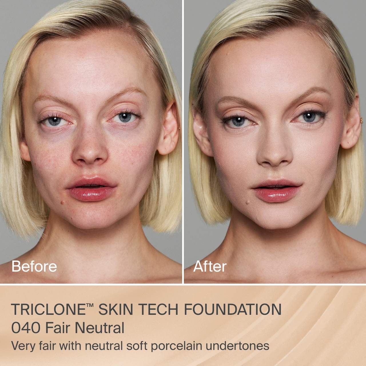 Triclone Skin Tech Medium Coverage Foundation with Fermented Arnica (Base Líquida)