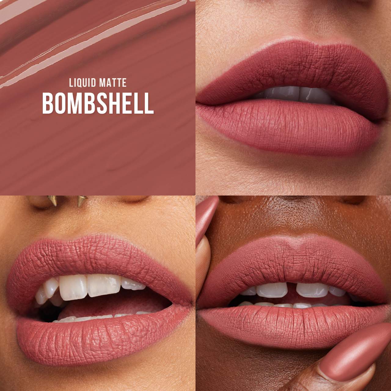 Bombshell Lip Liner and Liquid Lipstick Set (Kit De Labios)