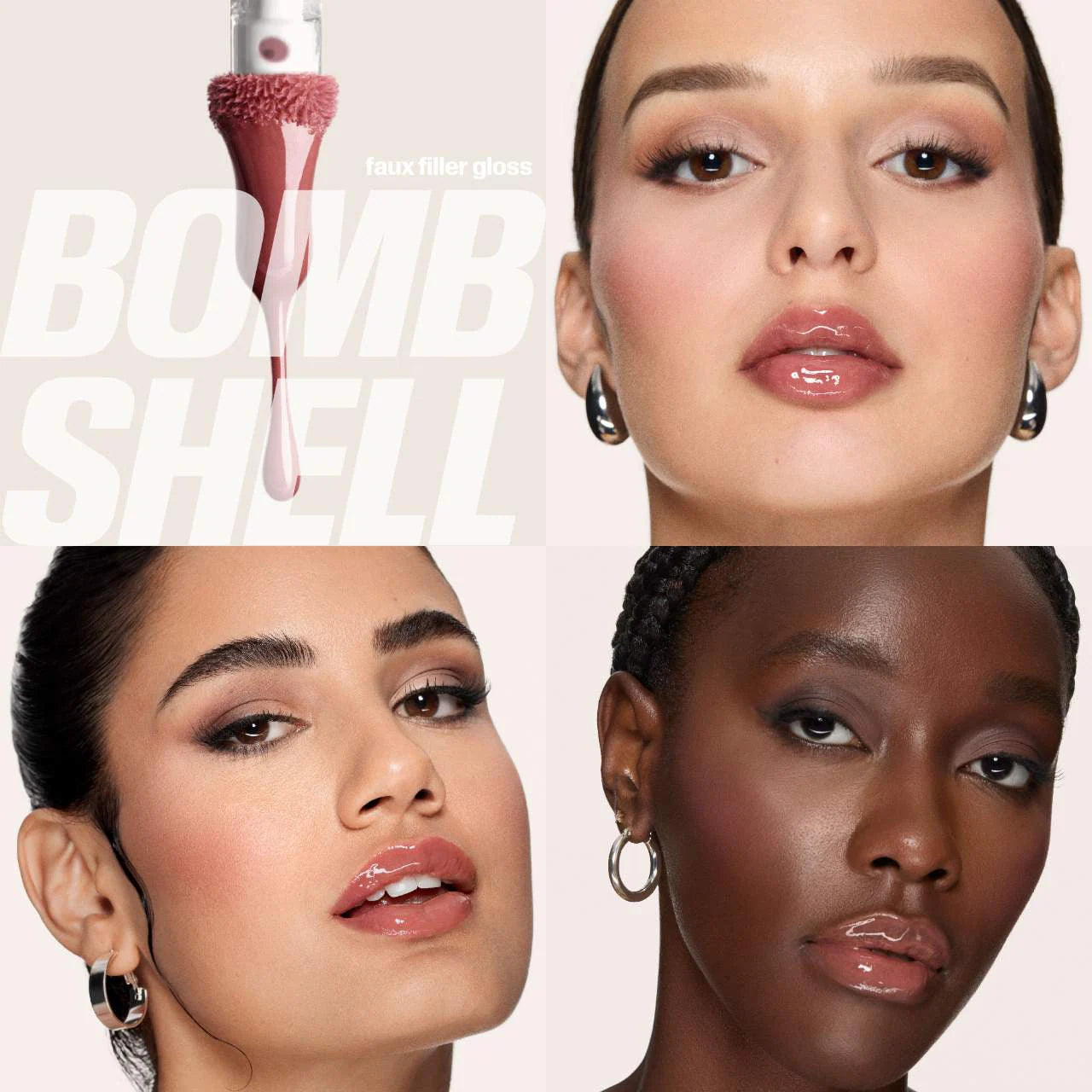 Juicy Bombshell Lip Gloss + Liner (Kit o Set)