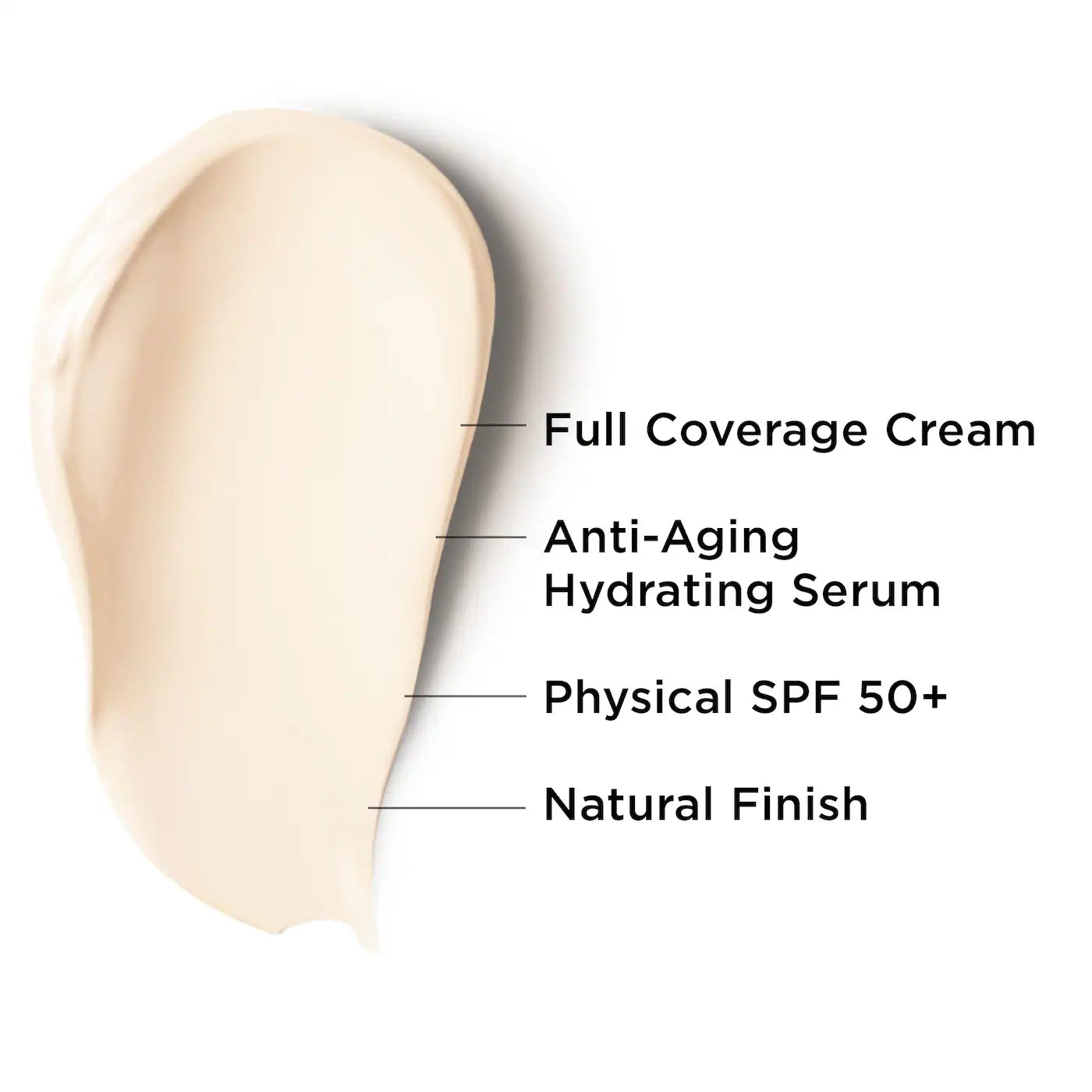 CC+ Cream Full Coverage Color Correcting Foundation with SPF 50+