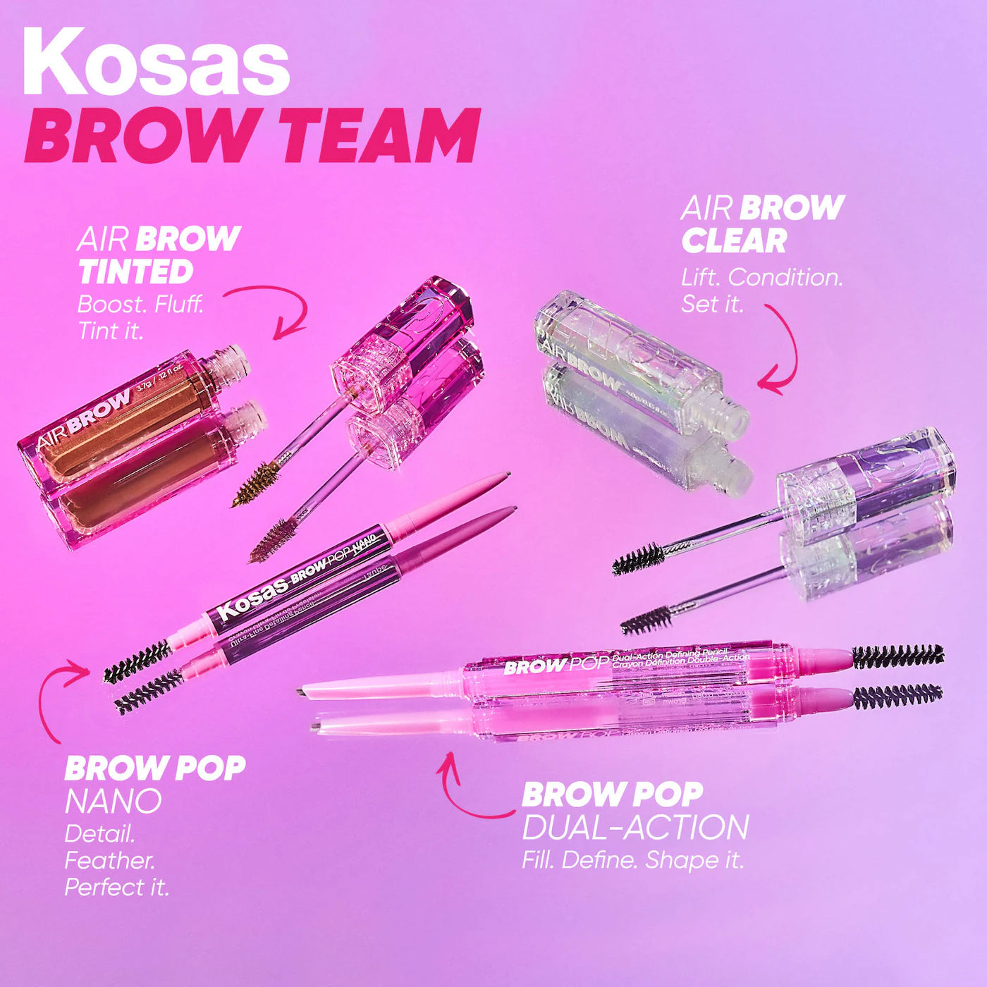 Brow Pop Nano Ultra-Fine Detailing + Feathering Eyebrow Pencil (Lápiz de Cejas)