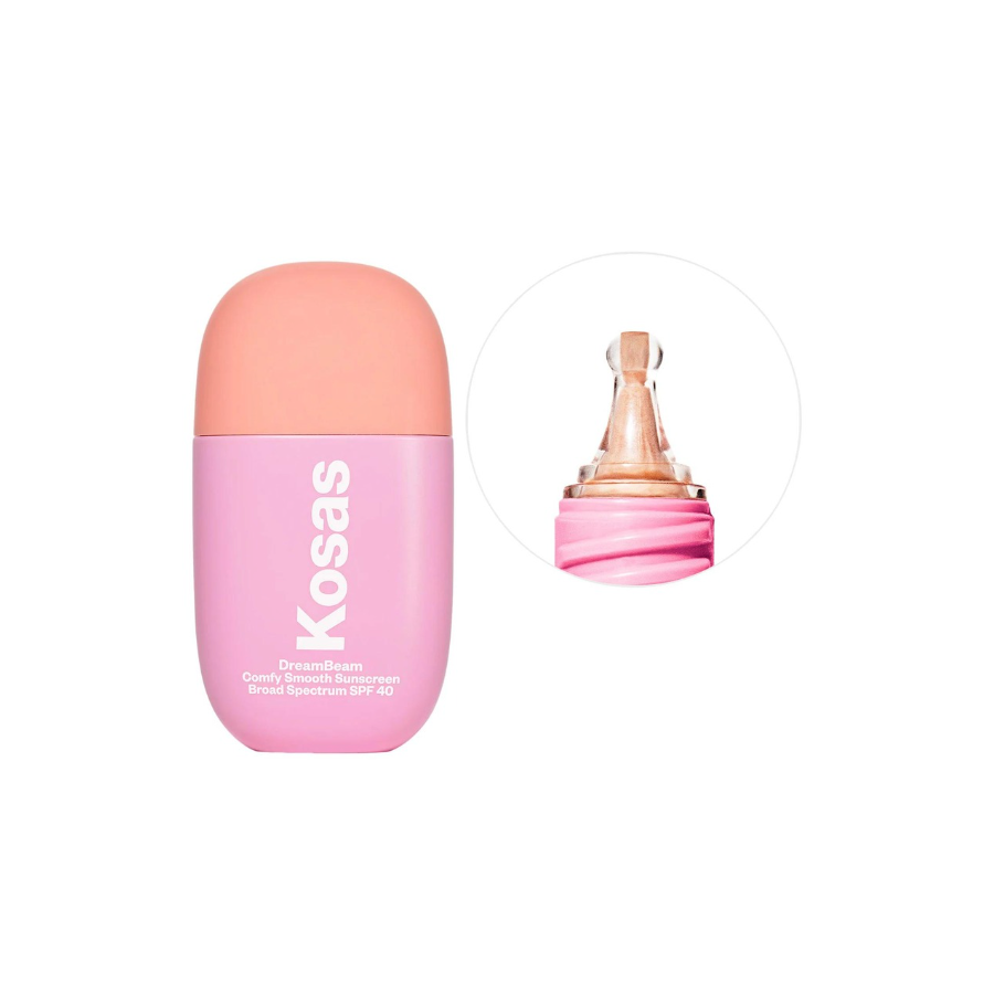 DreamBeam Silicone-Free Mineral Sunscreen SPF 40 with Ceramides and Peptides (Protector o Bloqueador Solar)