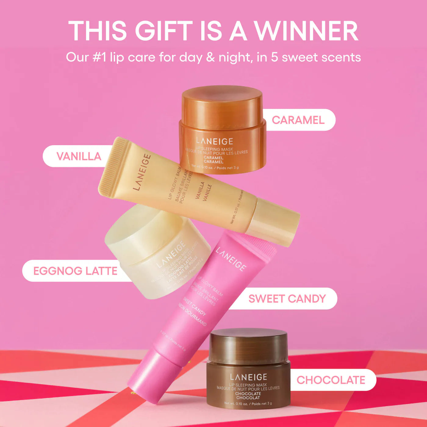Midnight Minis Lip Glowy Balm and Lip Sleeping Mask Gift (Kit o Set)