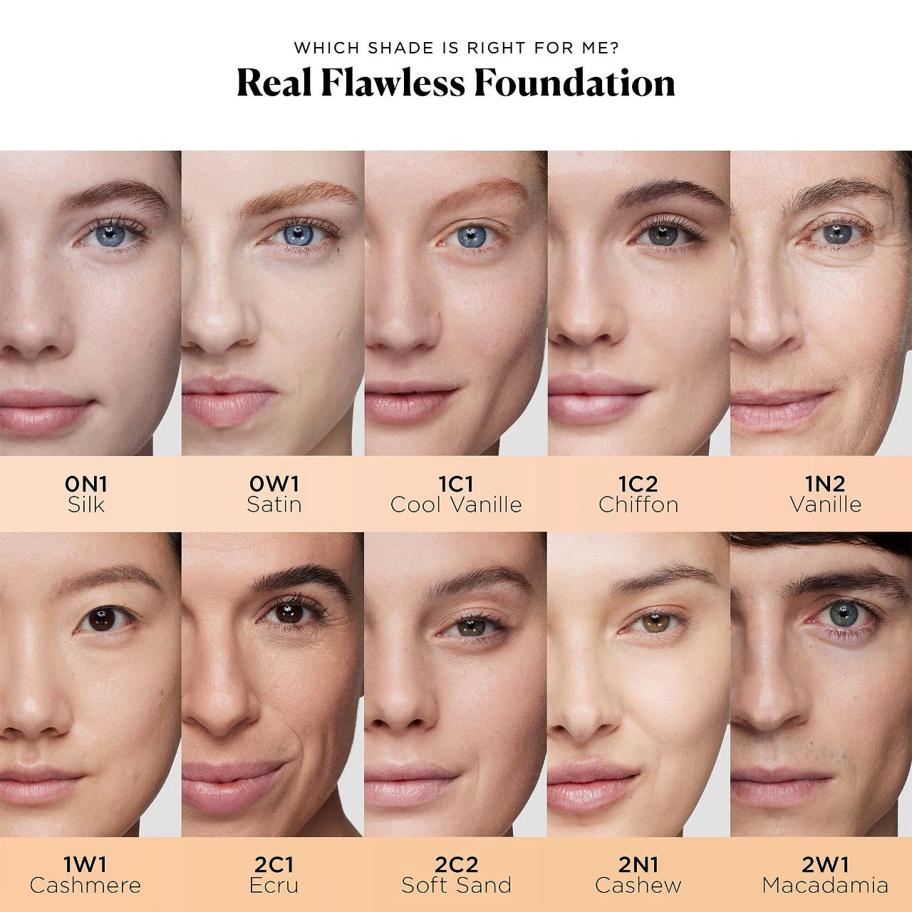 Real Flawless Weightless Perfecting Waterproof Foundation (Base Líquida)
