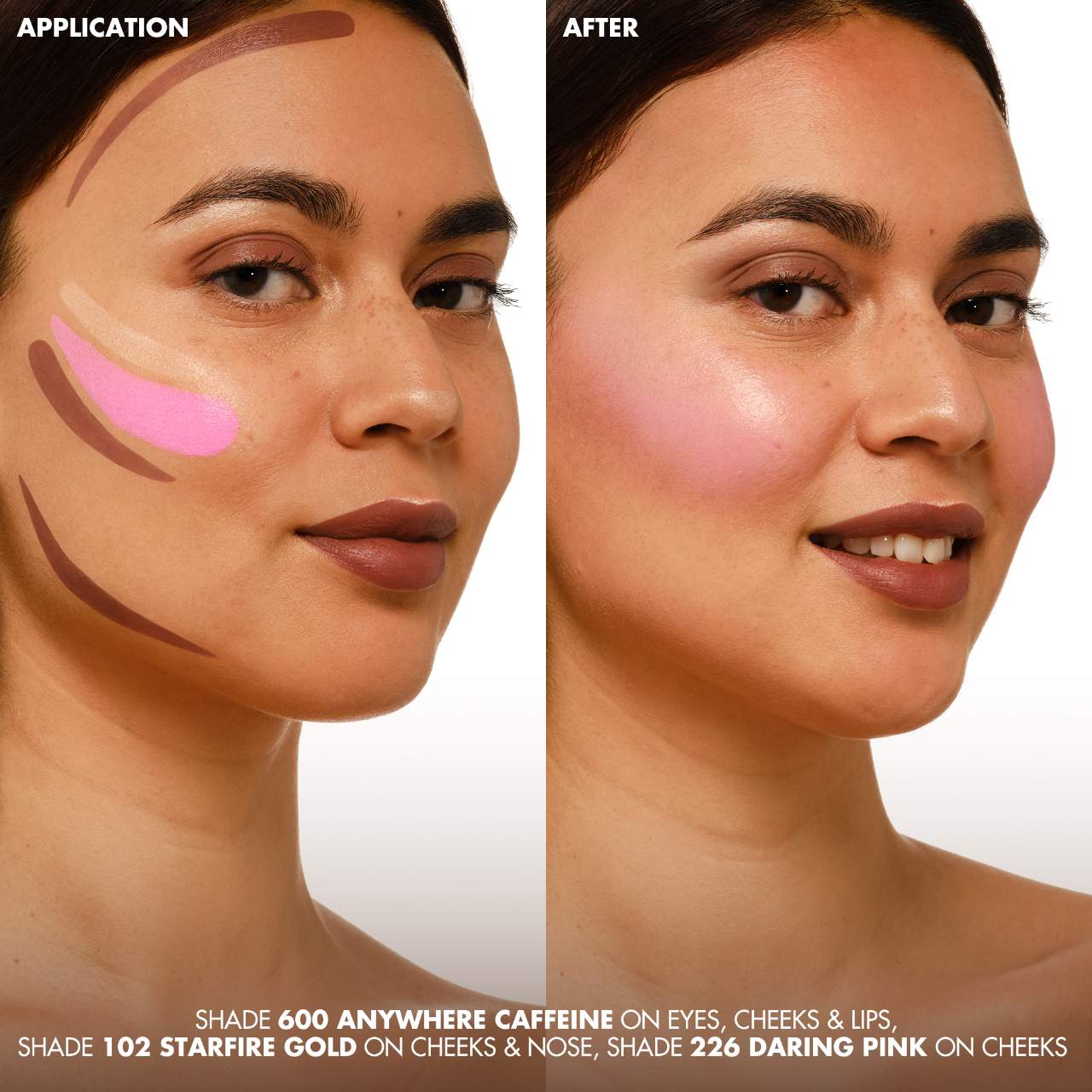 Artist Color Crayon Waterproof Multi-Use Stick (Crema en Barra para Rostro)