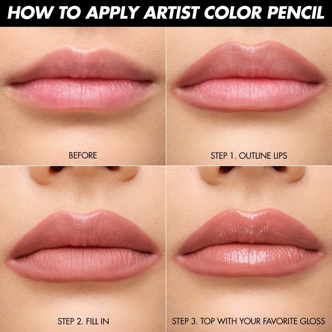 Artist Color Pencil Longwear Lip Liner (Delineador de Labios)