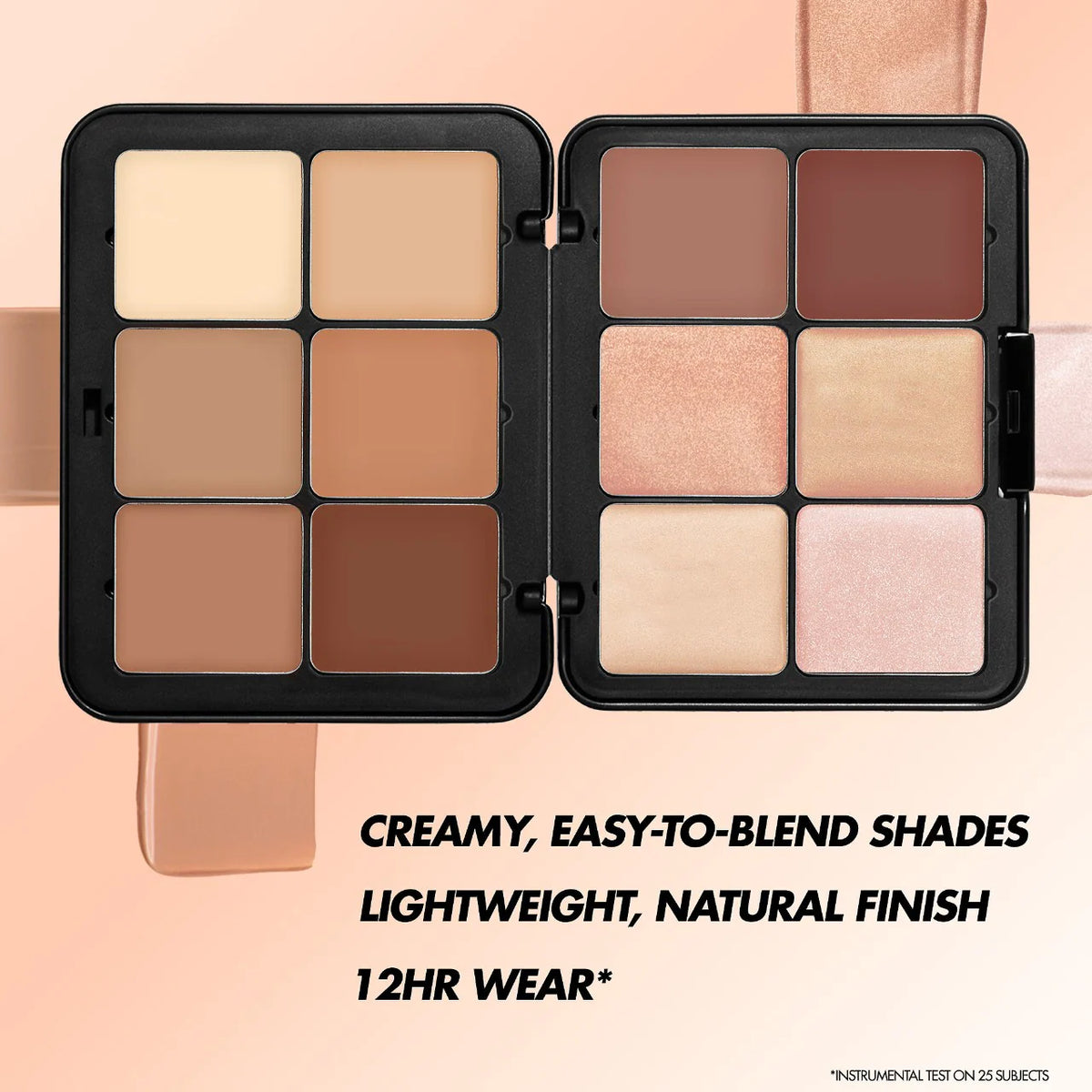 HD Skin Cream Contour and Highlight Sculpting Palette (Contorno en Crema)
