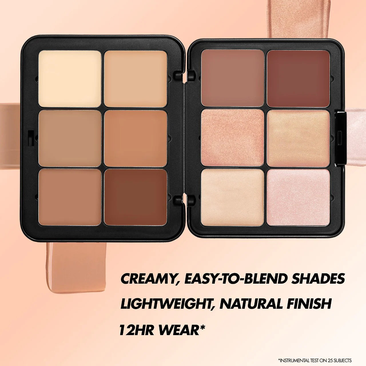 HD Skin Cream Contour and Highlight Sculpting Palette (Contorno en Crema)