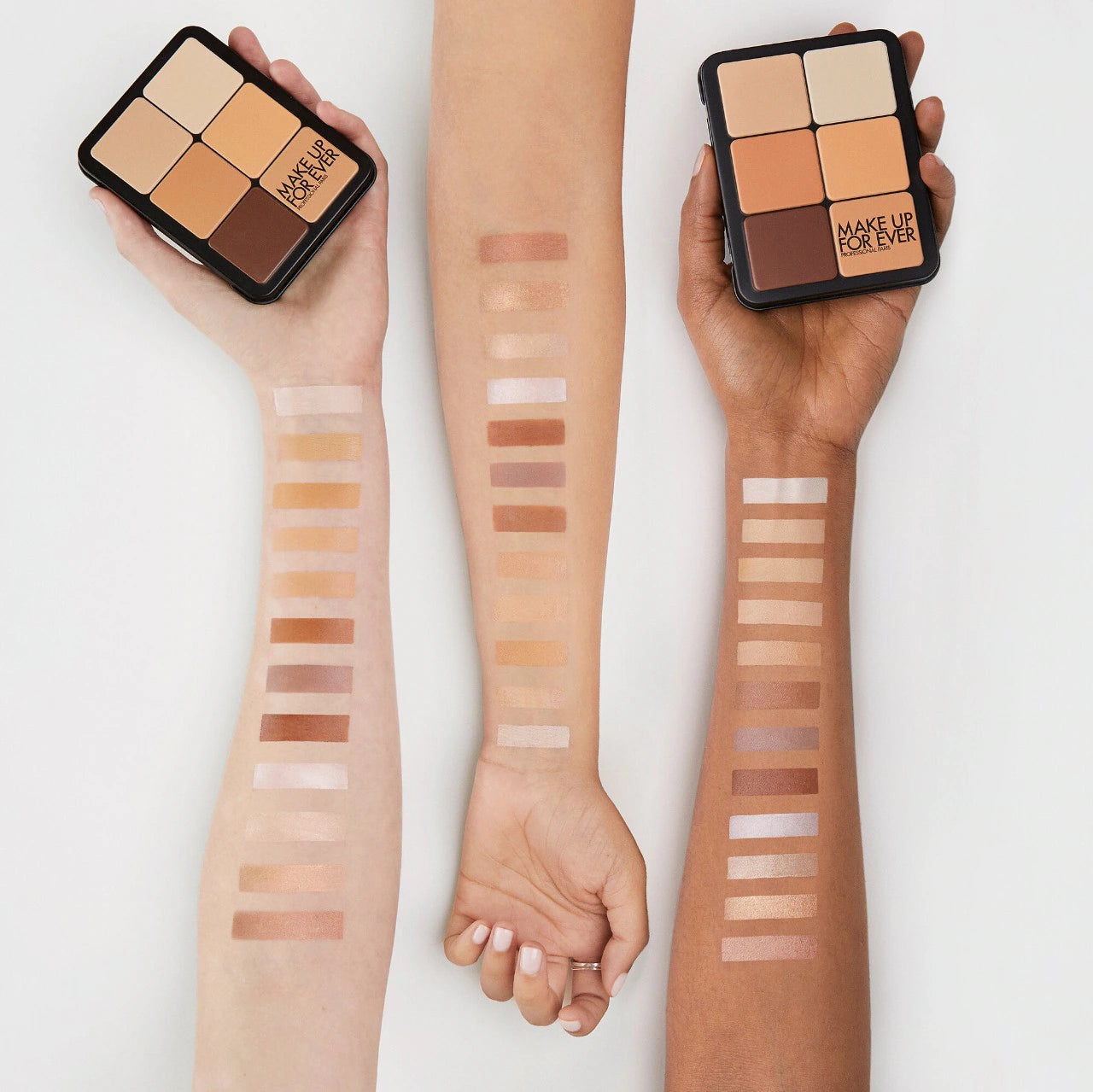 HD Skin Cream Contour and Highlight Sculpting Palette (Contorno en Crema)