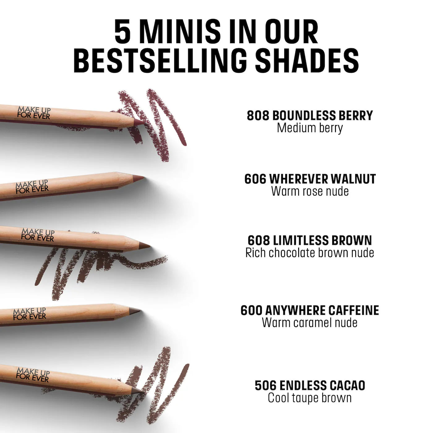 Mini Artist Color Lip Pencils (Kit o Set)