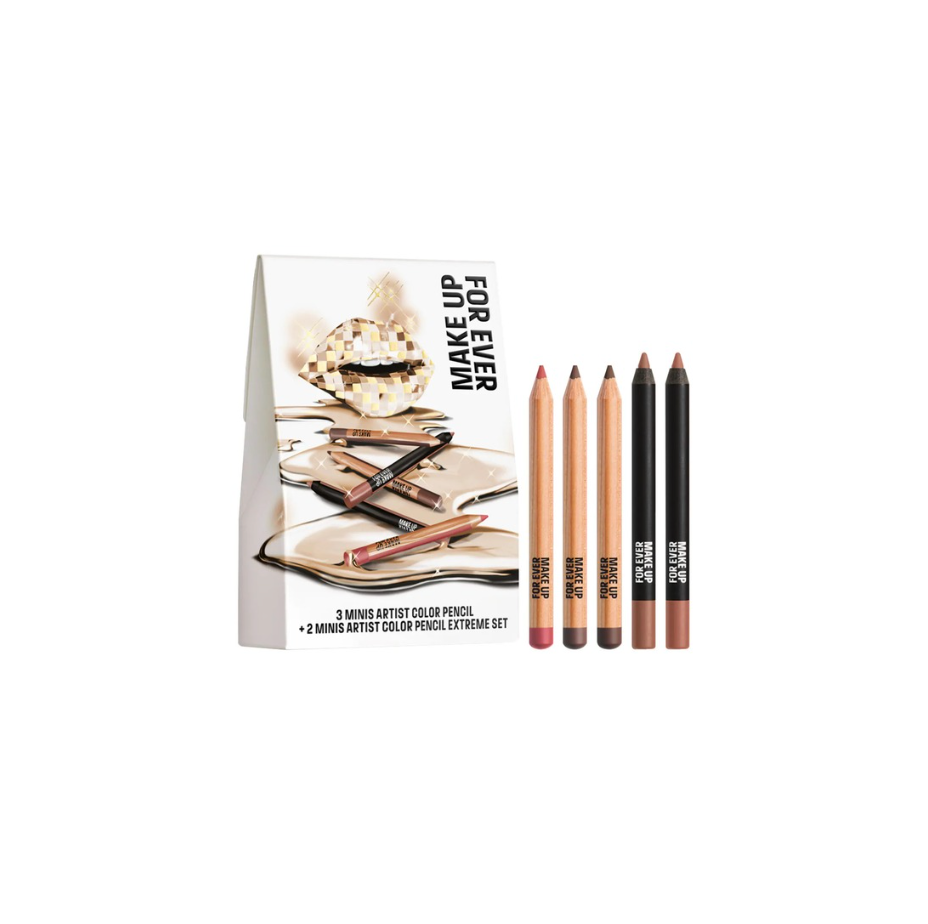 Mini Artist Color Pencil Original & Extreme Long-lasting Lip Liner (Kit o Set)