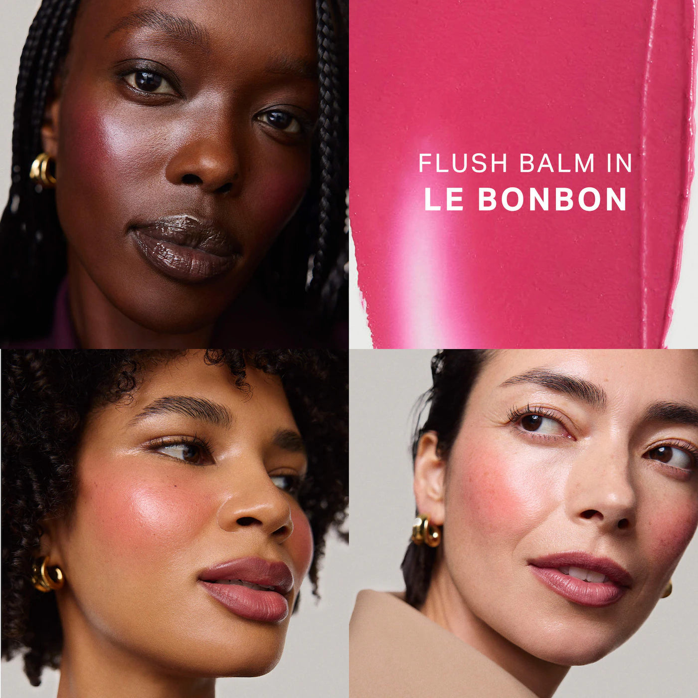 The Mini Flush Blush Balm Trio (Kit o Set)