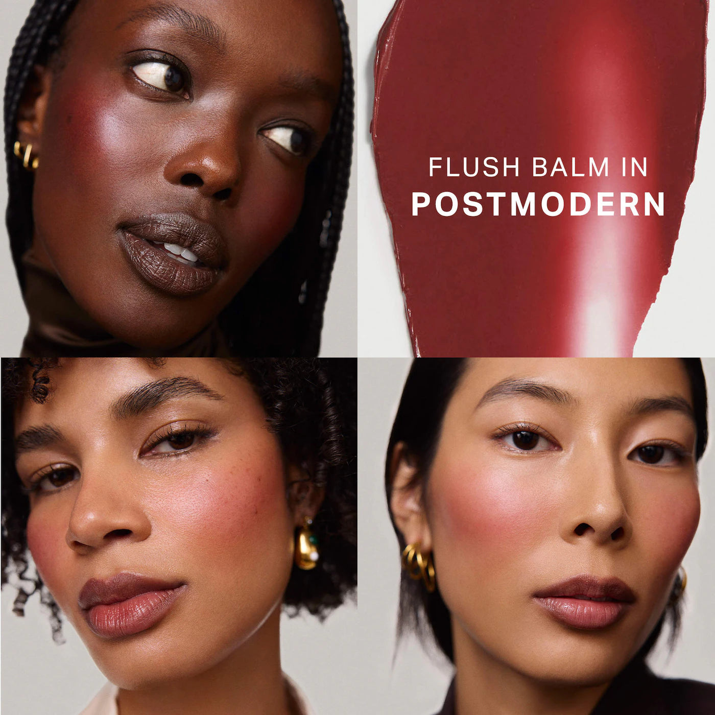 The Mini Flush Blush Balm Trio (Kit o Set)