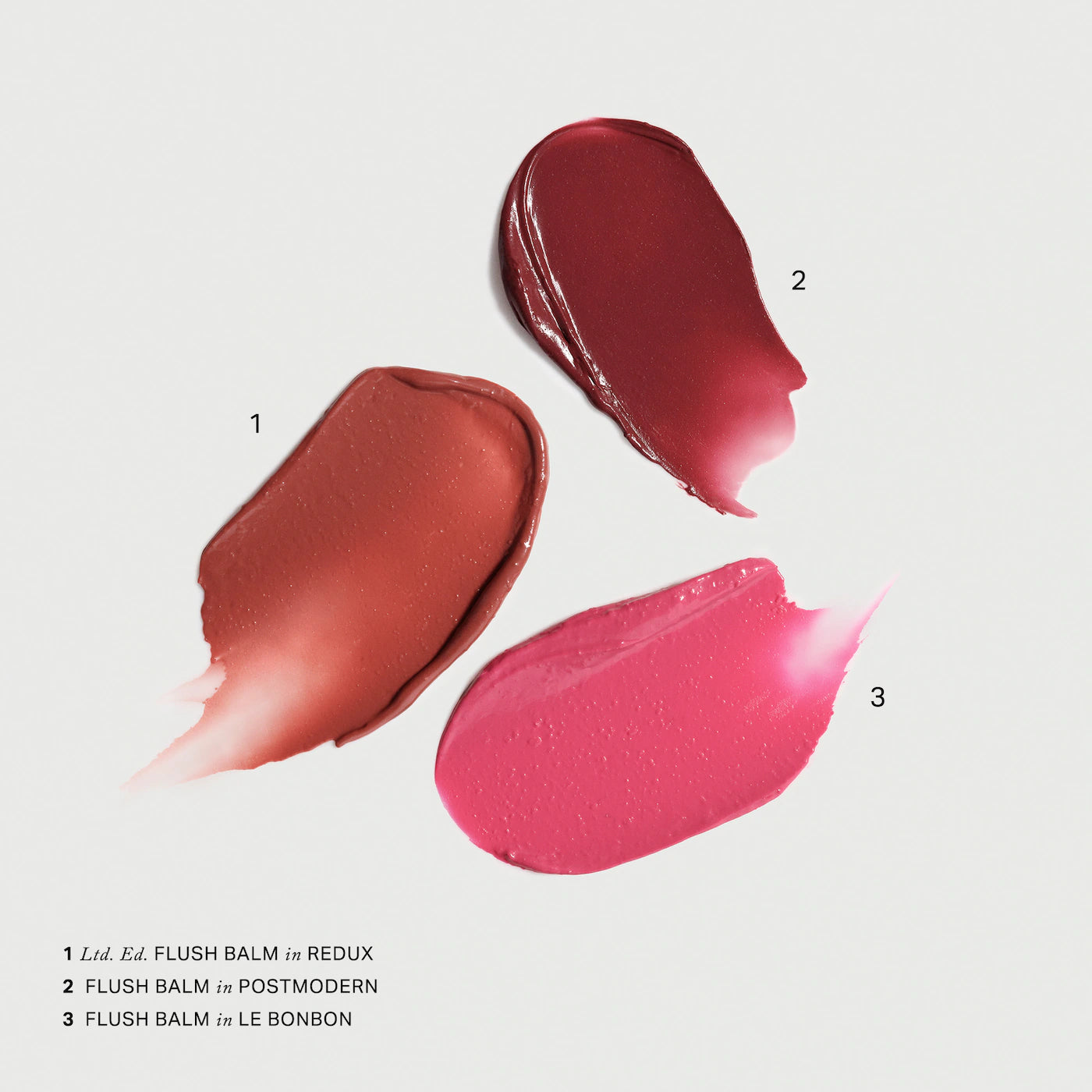 The Mini Flush Blush Balm Trio (Kit o Set)
