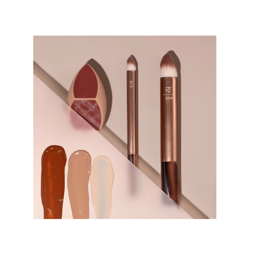 Makeupsaver Blending Sponge + Makeup Brush Trio (Kit o Set de Brochas)