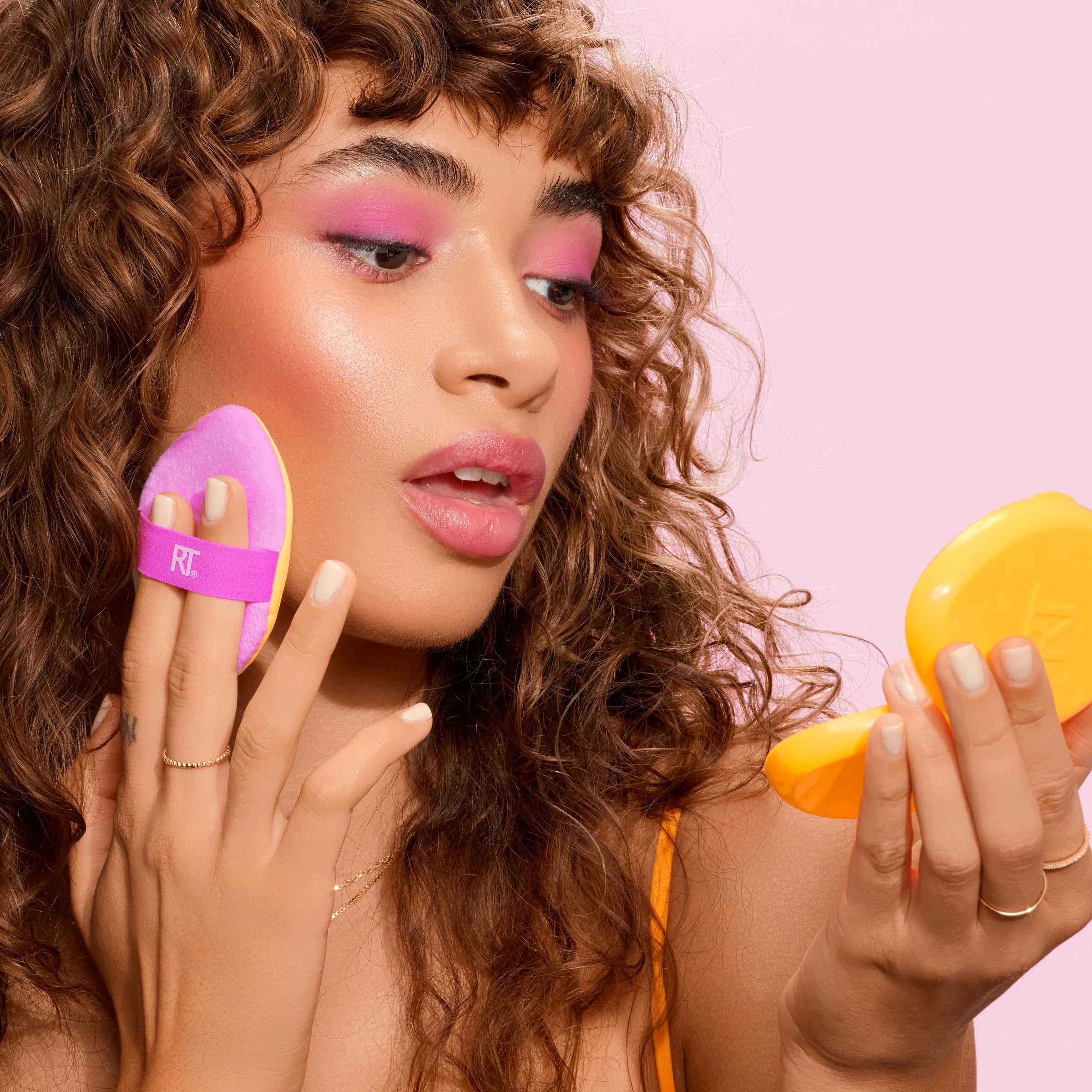 Miracle 2-In-1 Powder Puff + Travel Case (Kit o Set de Esponja)