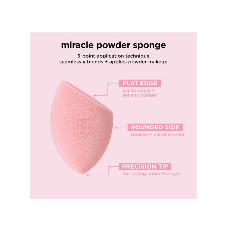 Miracle Mattifying Makeup Sponge Duo (Esponjas para Rostro)