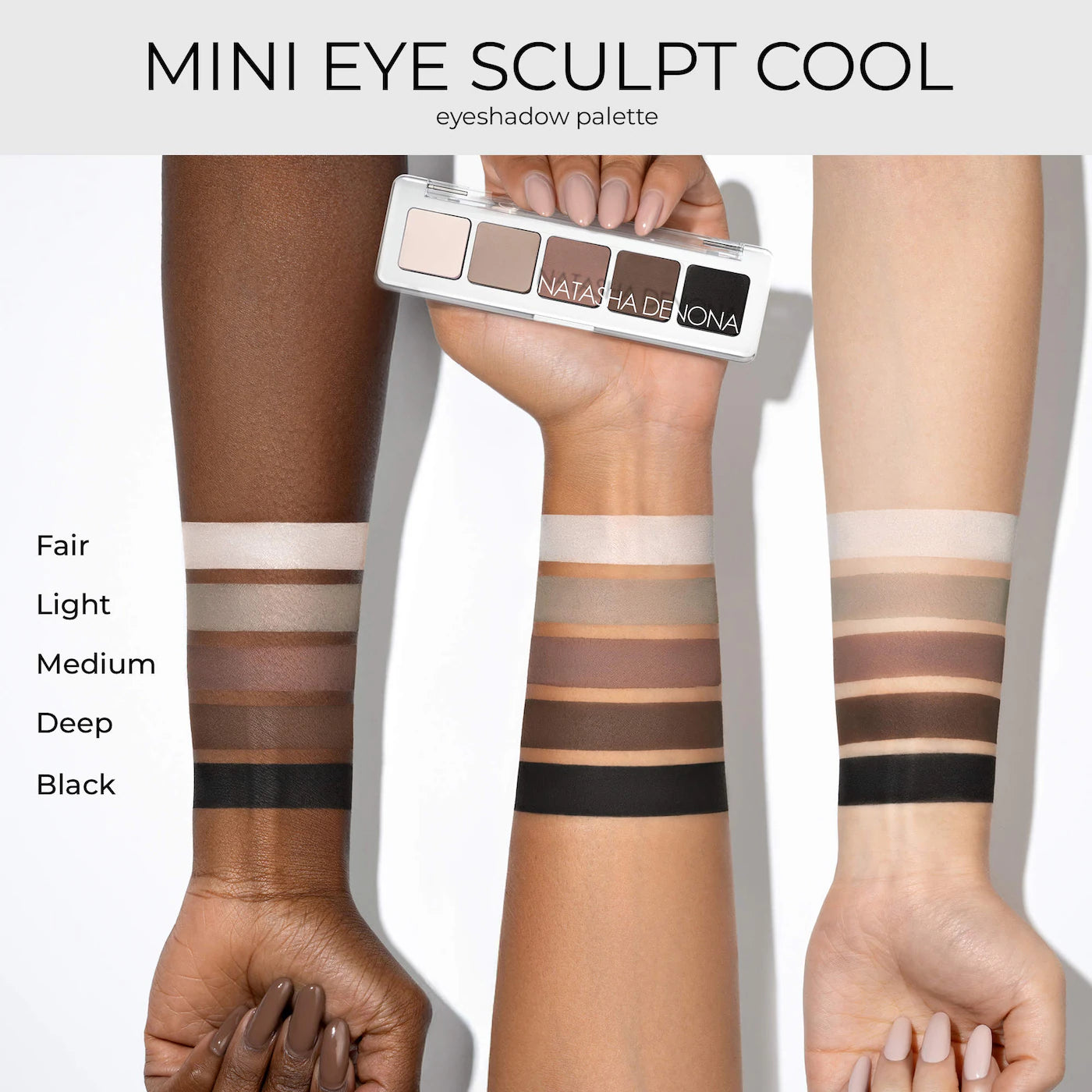 Mini Eye Sculpt Cool Eyeshadow Palette (Paleta Sombras de Ojos)