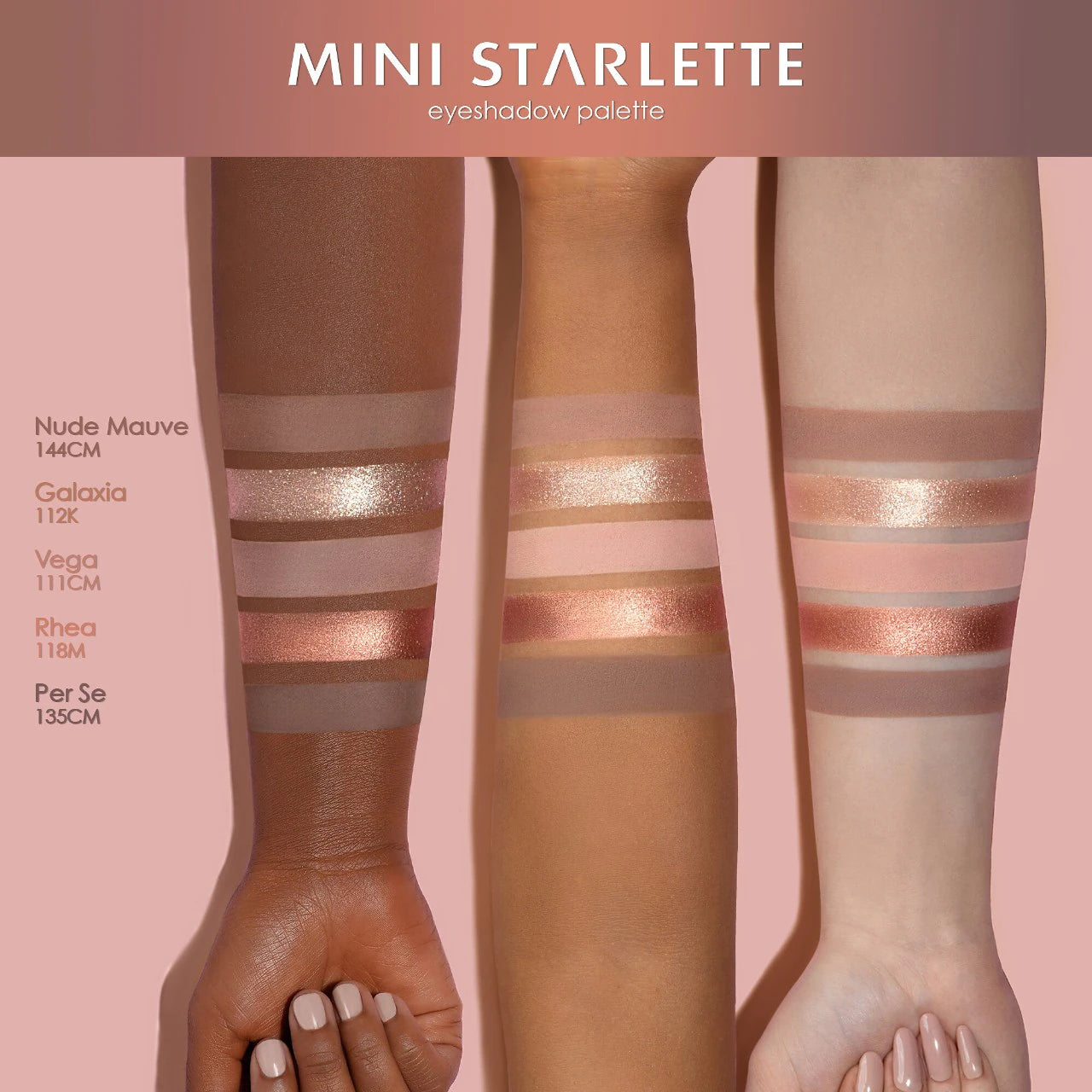 Mini Starlette Palette (Sombras De Ojos)