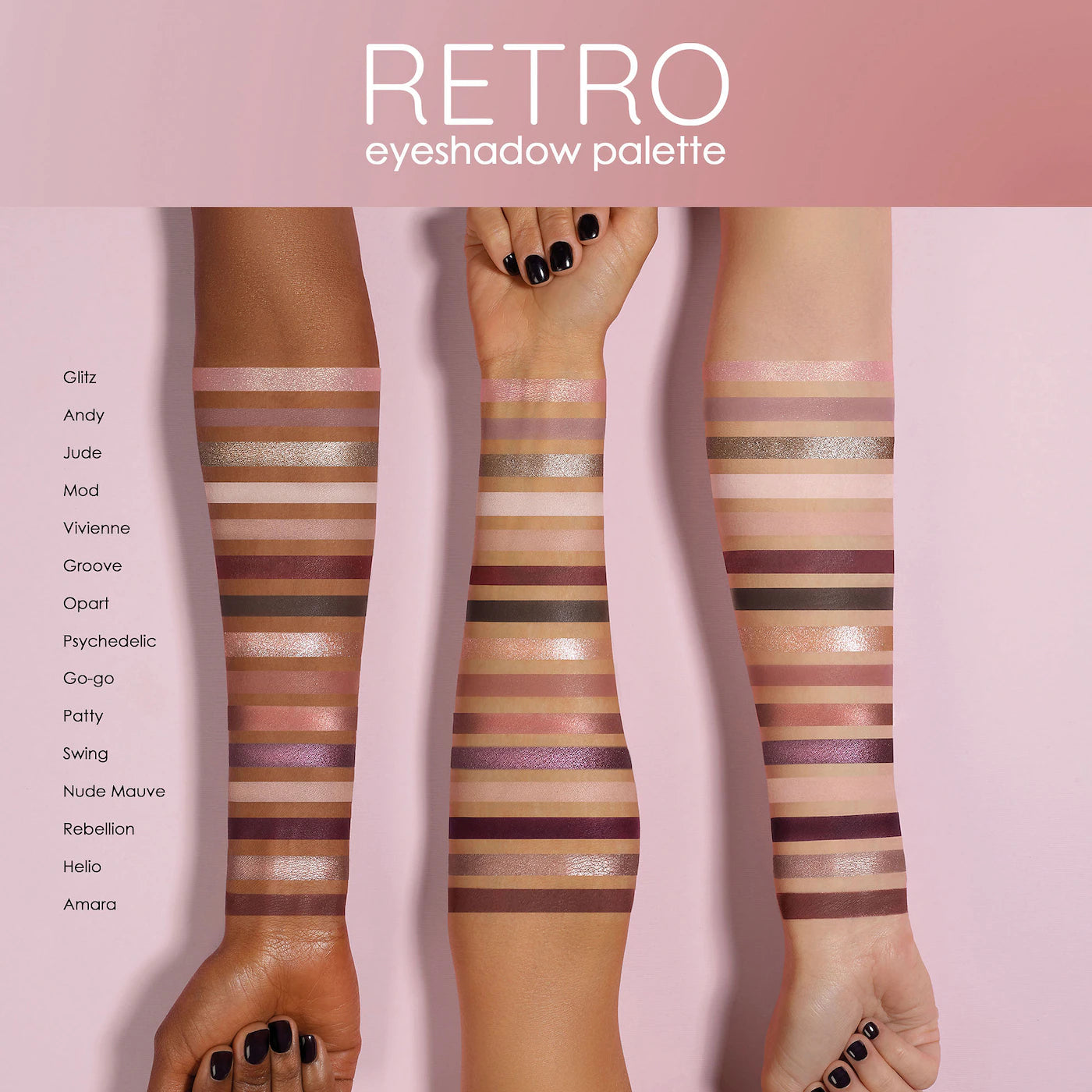 Retro Eyeshadow Palette (Sombras De Ojos)