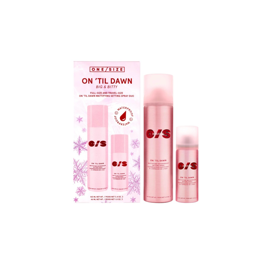 On 'Til Dawn Mattifying Waterproof Setting Spray Big & Bitty (Kit o Set)