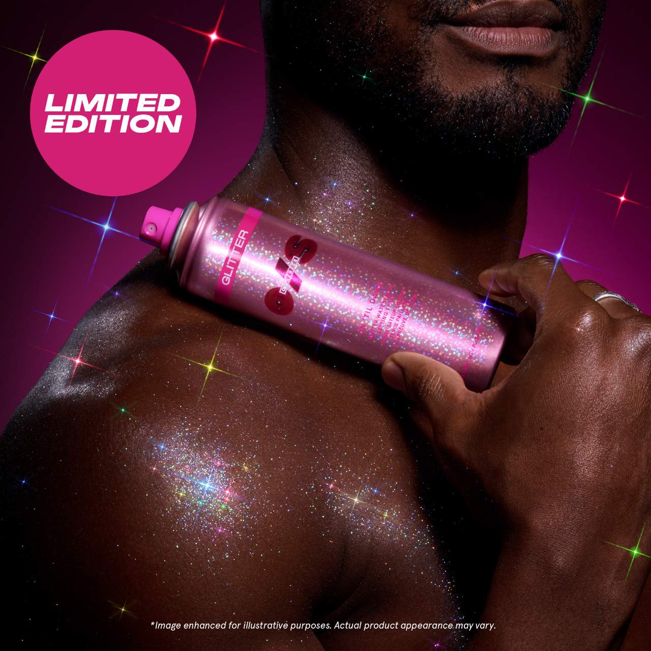 On 'Til Dawn Mattifying Waterproof Setting Spray Glitter (Sellador o Fijador)