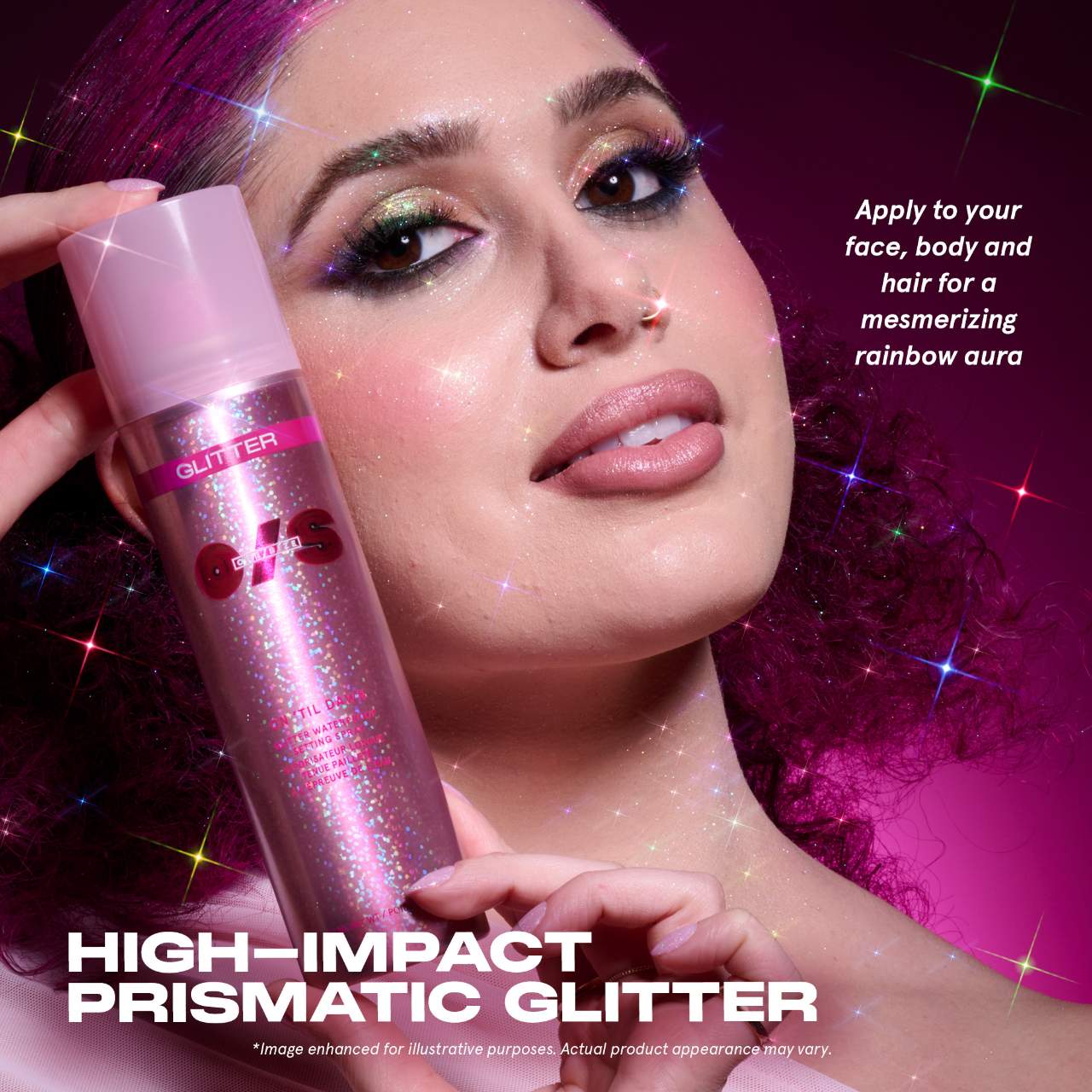 On 'Til Dawn Mattifying Waterproof Setting Spray Glitter (Sellador o Fijador)