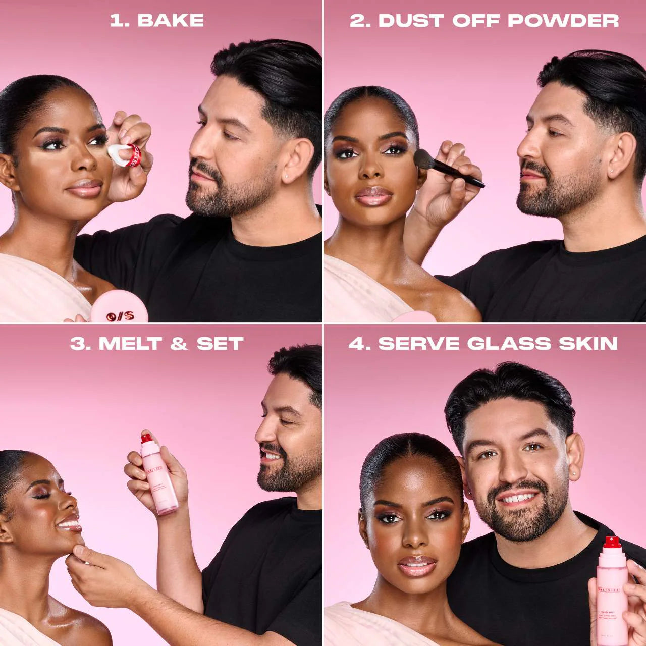 Powder Melt Glass Setting Spray (Sellador o Fijador)