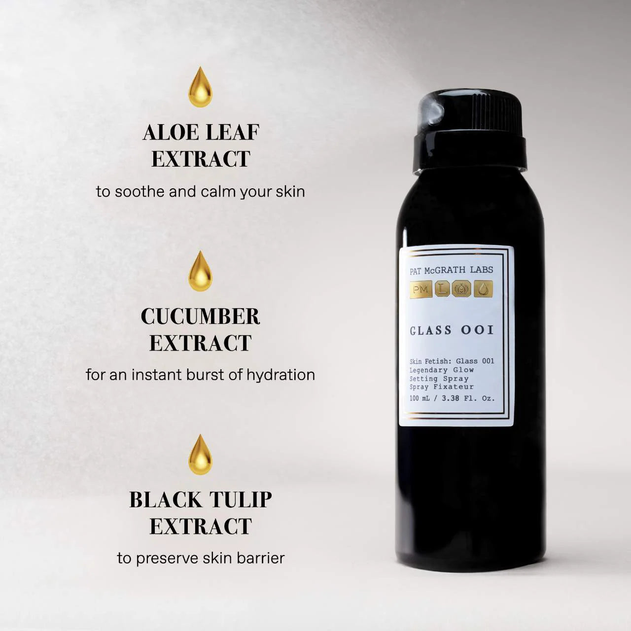 Skin Fetish- Glass 001 Legendary Glow Setting Spray (Sellador o Fijador)