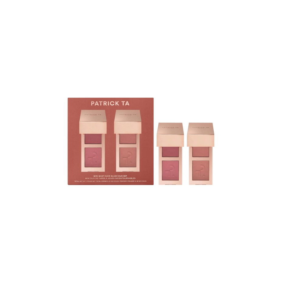 Mini Must-Have Major Headlines Double-Take Crème & Powder Blush Duo (Kit o Set)