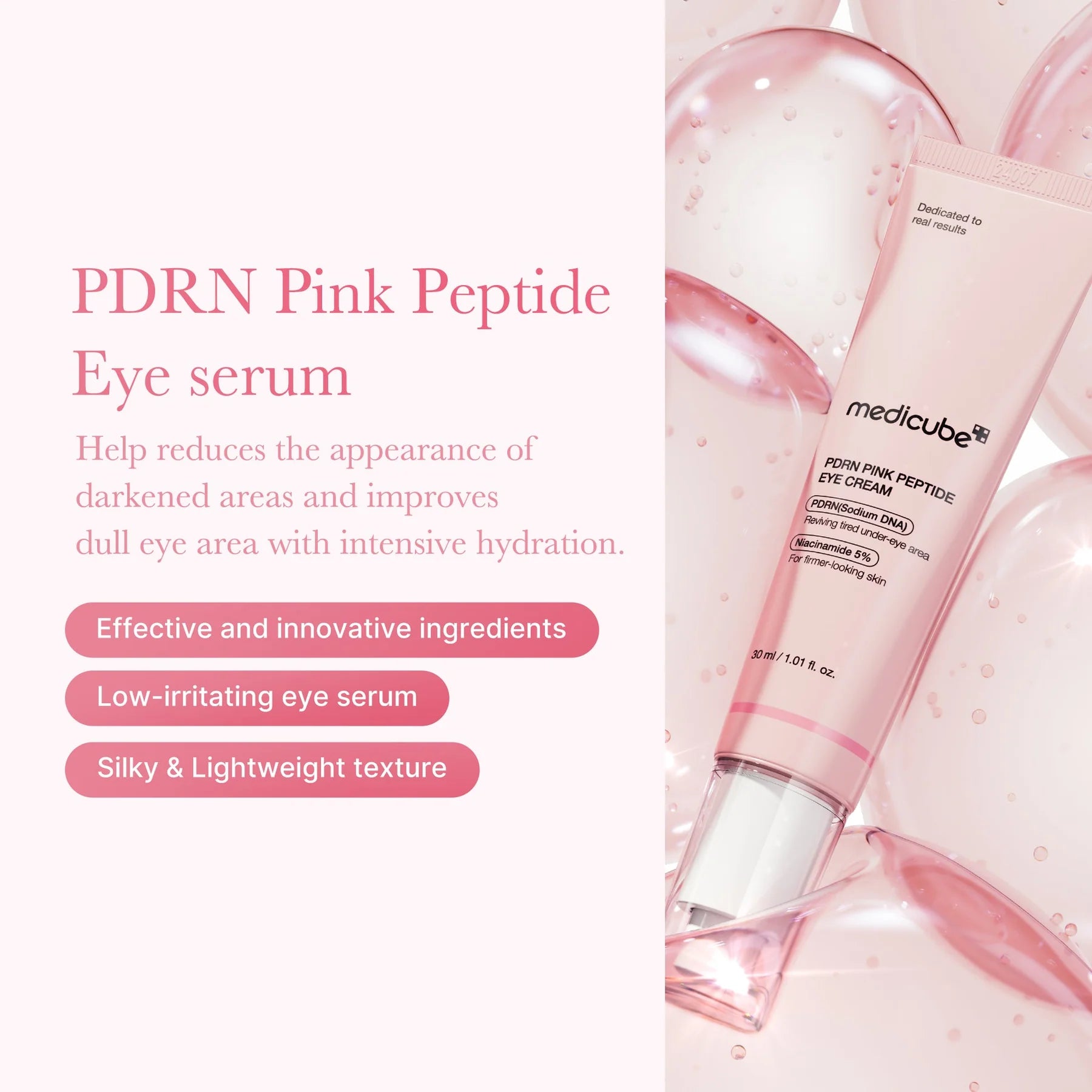 PDRN Pink Peptide Eye Cream (Contorno de Ojos)