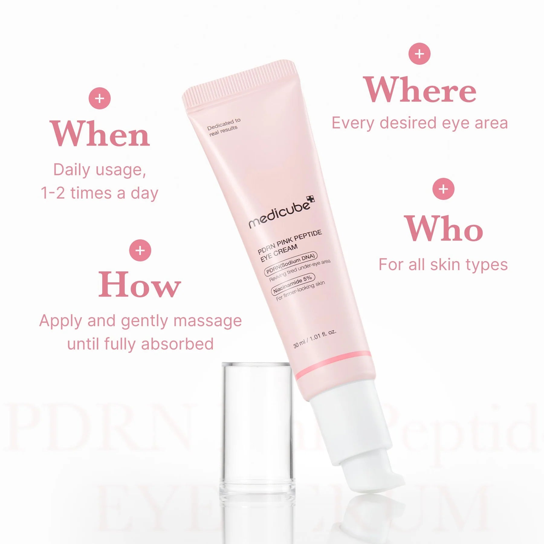 PDRN Pink Peptide Eye Cream (Contorno de Ojos)