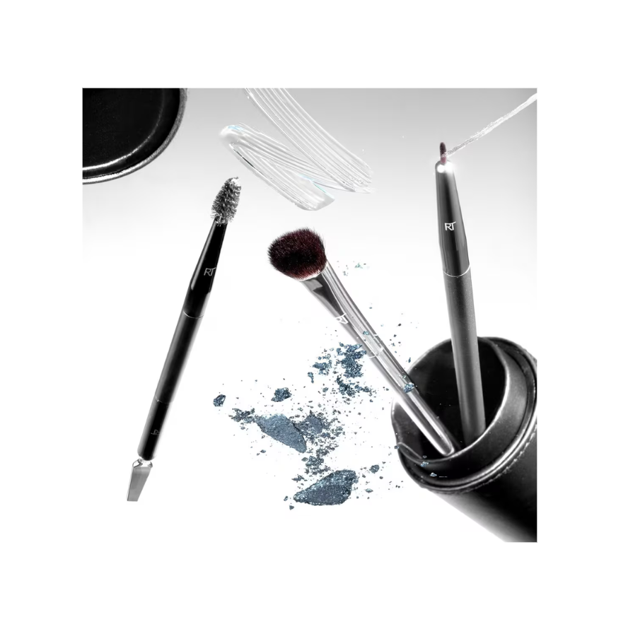 Chrome Era Maxed Out Eye + Brow Makeup Brush (Kit o Set de Brochas)