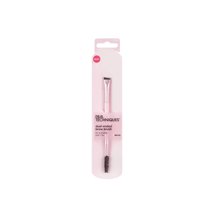 Dual-Ended Angled Liner and Spoolie Brow Brush (Brocha para Cejas)