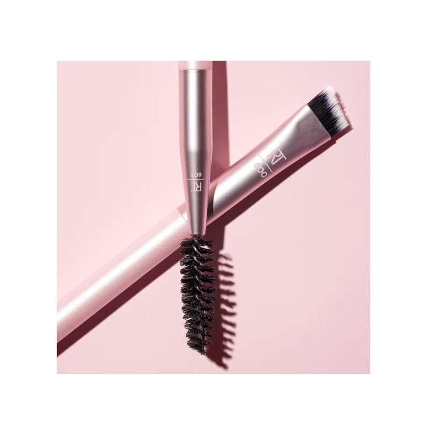 Dual-Ended Angled Liner and Spoolie Brow Brush (Brocha para Cejas)