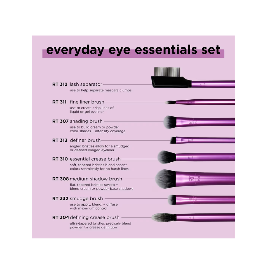 Everyday Eye Essentials Makeup Brush (Kit o Set)