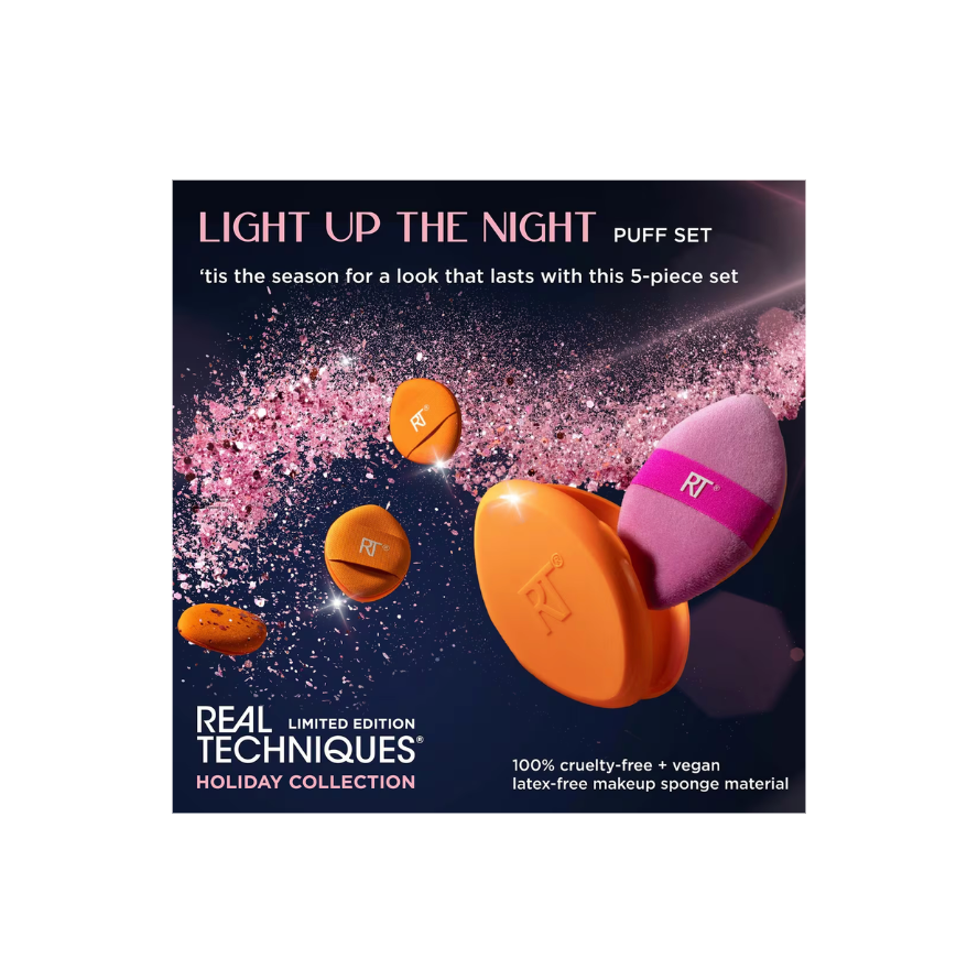 Light Up The Night Limited Edition Makeup Puff (Kit o Set)