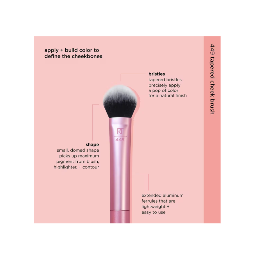 Tapered Cheek Brush (Brocha para Rostro)