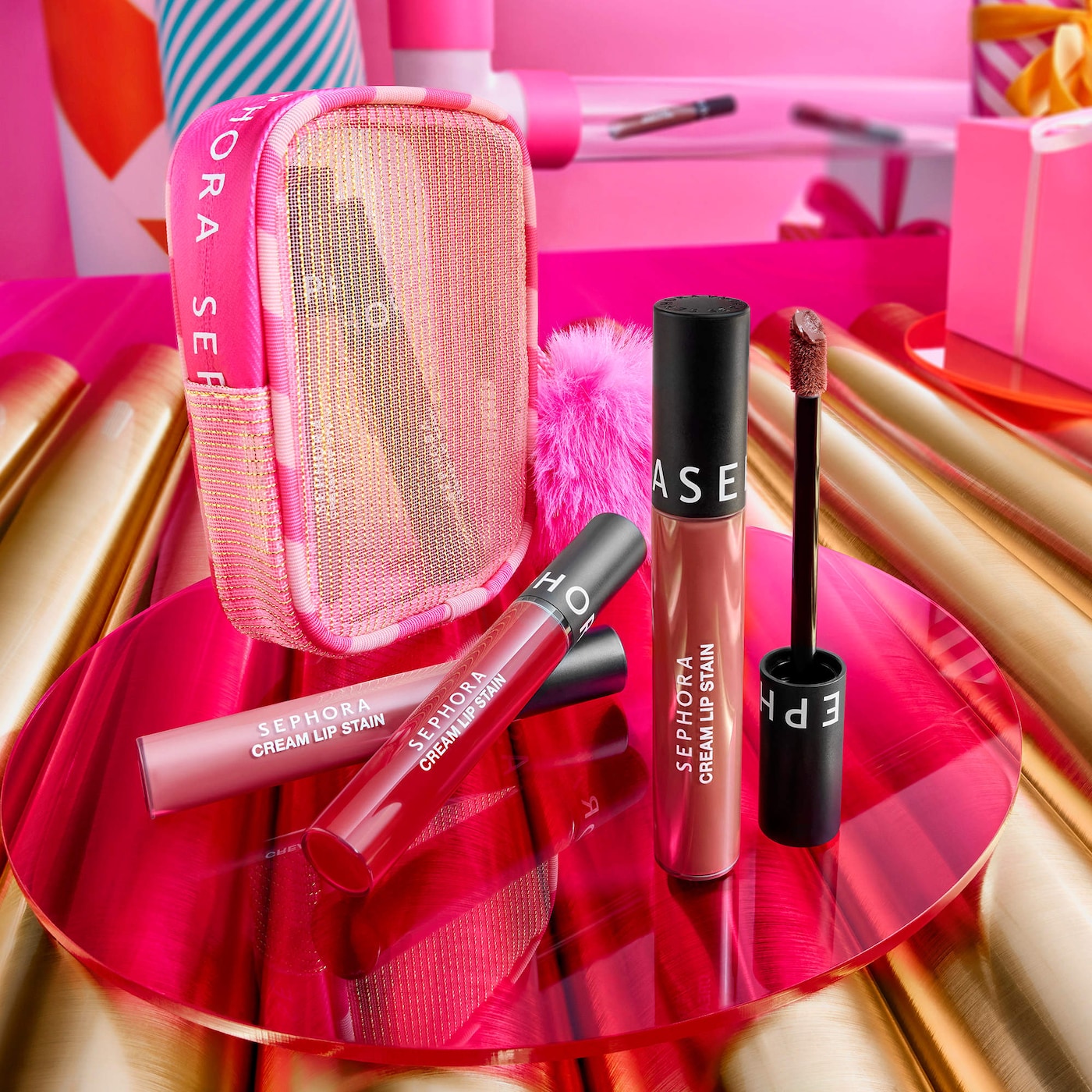 5pc Cream Lip Stain Makeup Gift (Kit o Set)