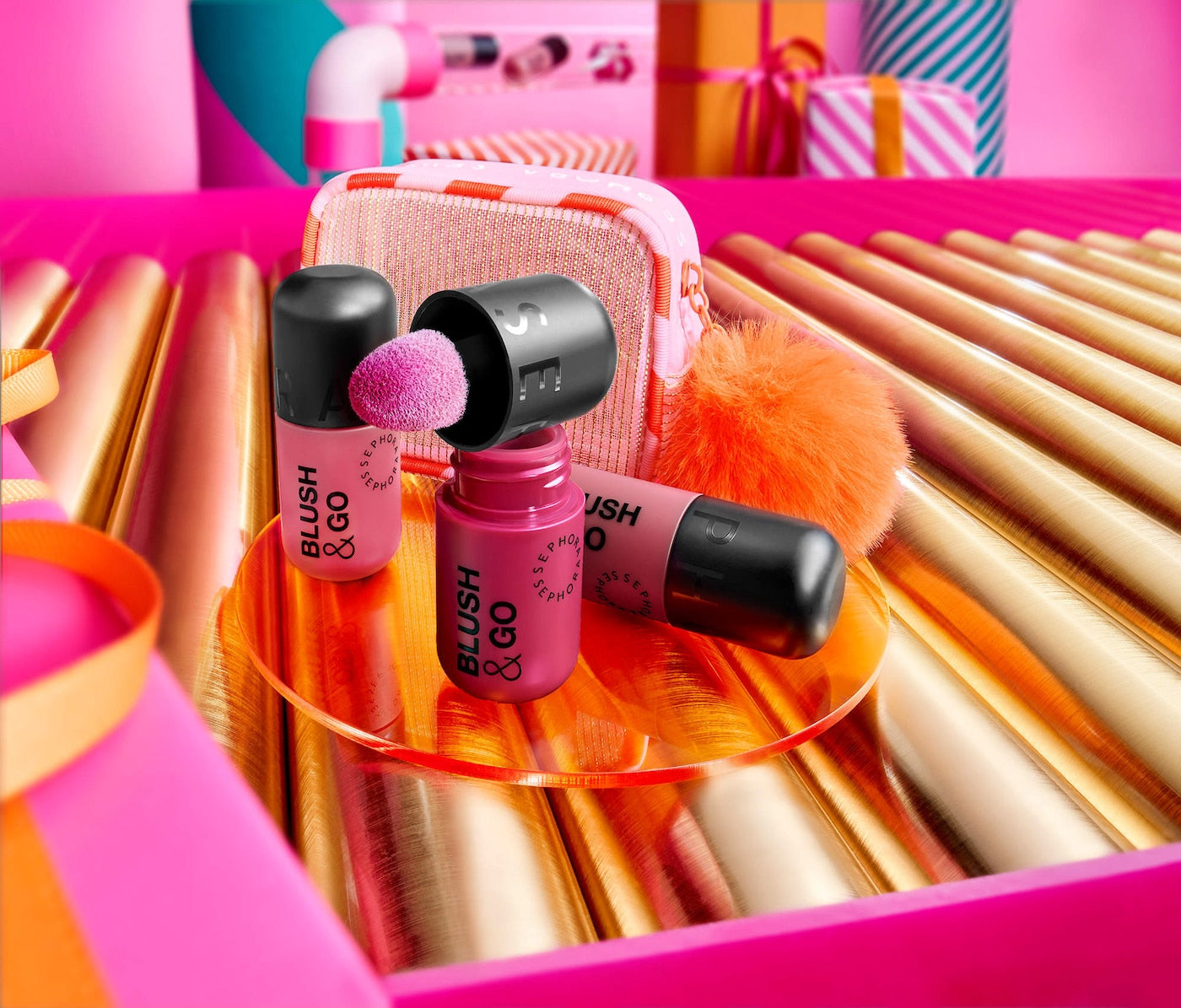 Blush & Go Trio Makeup Gift (Kit o Set)