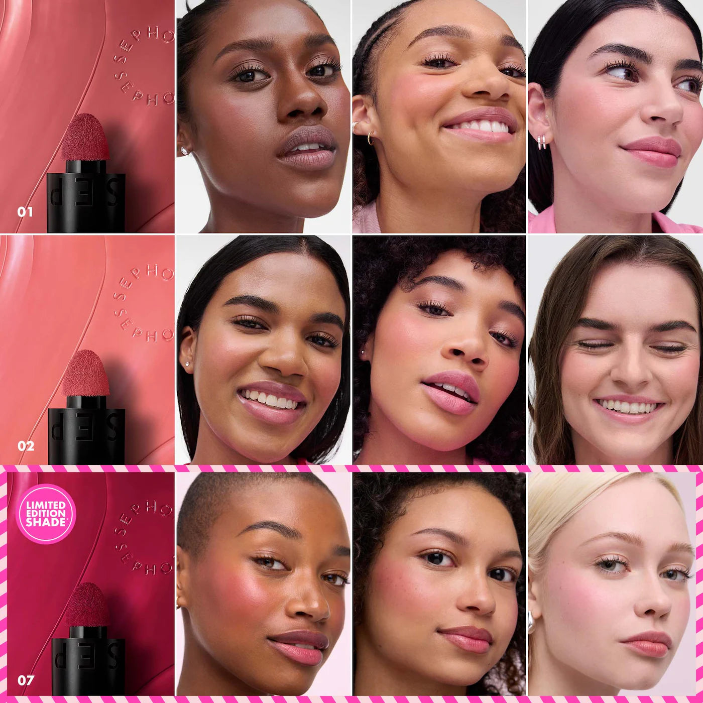 Blush & Go Trio Makeup Gift (Kit o Set)