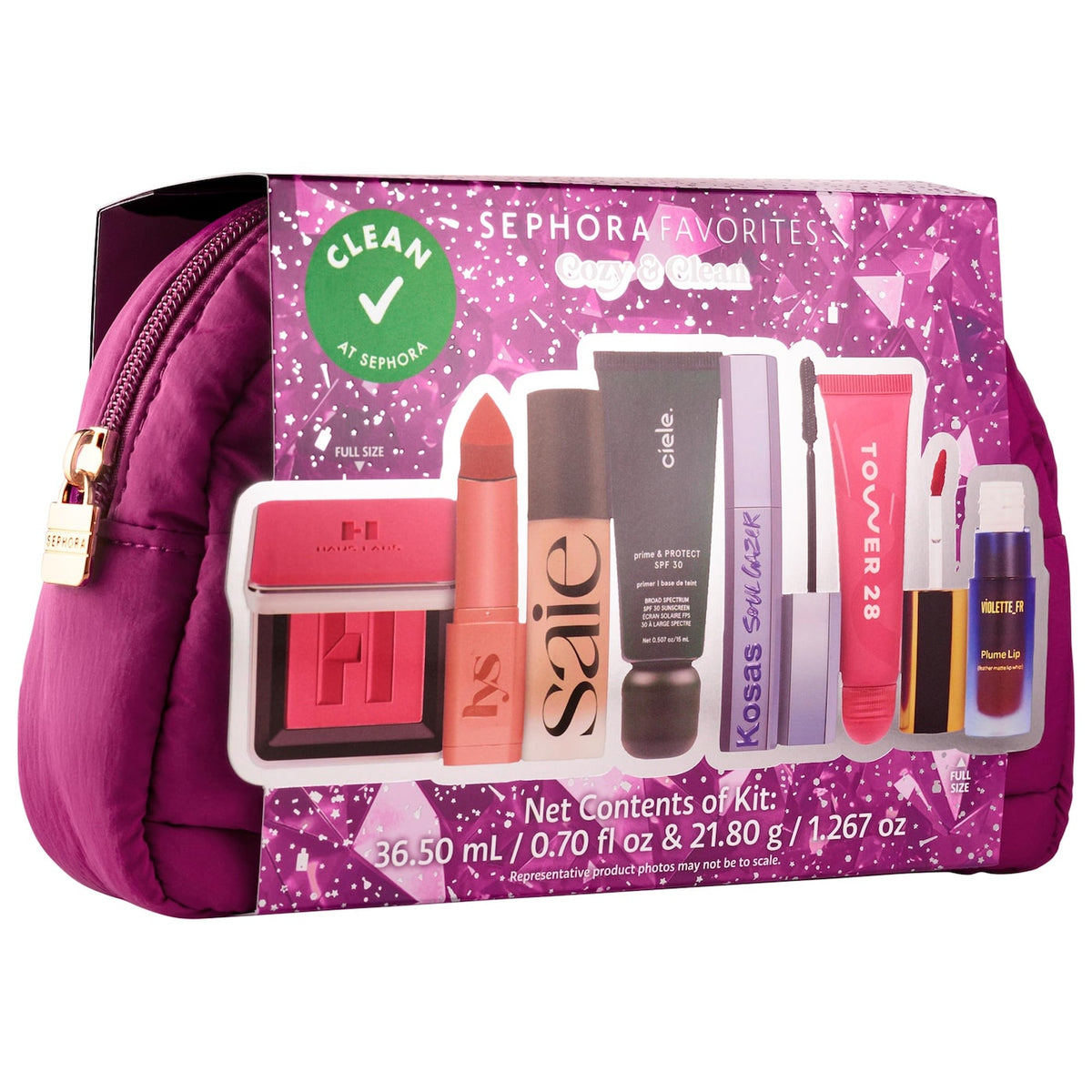 Sephora Favorites Cozy & Clean Makeup (Kit o Set)