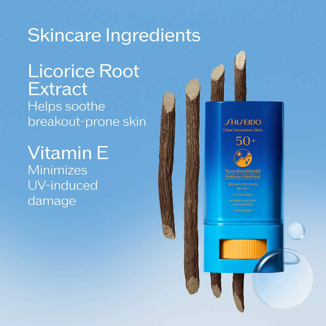 Clear Sunscreen Stick SPF 50 (Bloqueador en Barra)