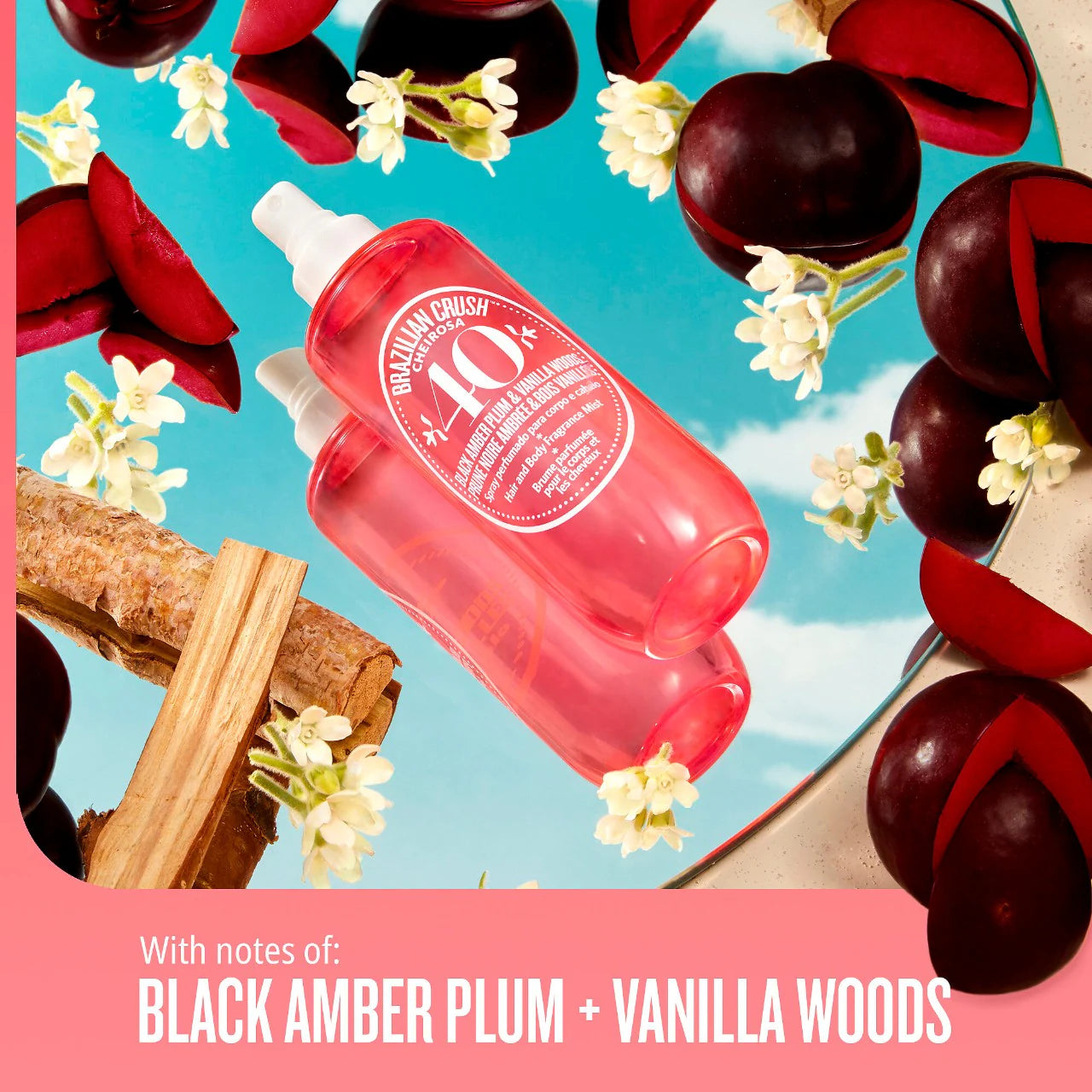 Brazilian Crush Cheirosa ’40 Bom Dia Hair & Body (Perfume o Body)