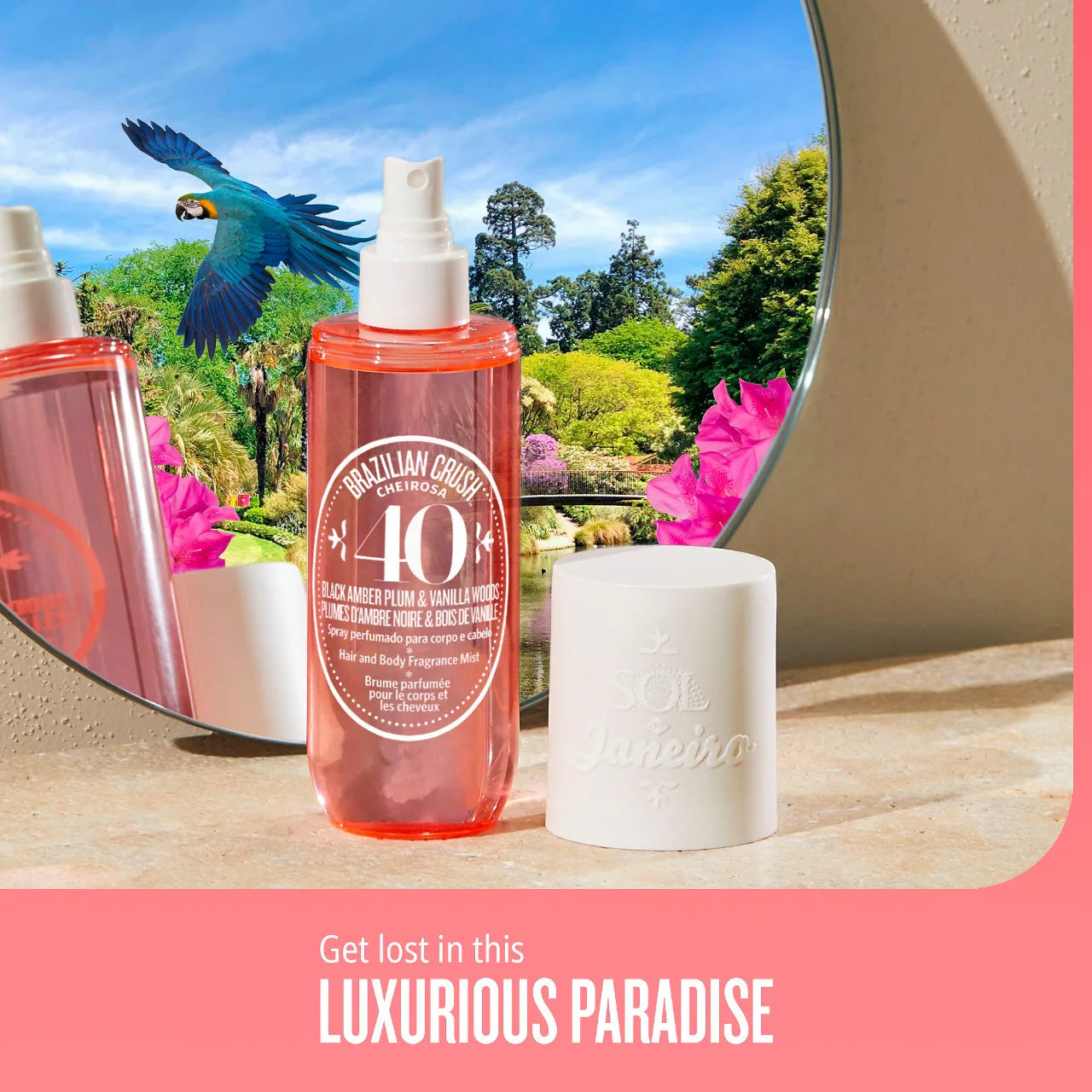 Brazilian Crush Cheirosa ’40 Bom Dia Hair & Body (Perfume o Body)