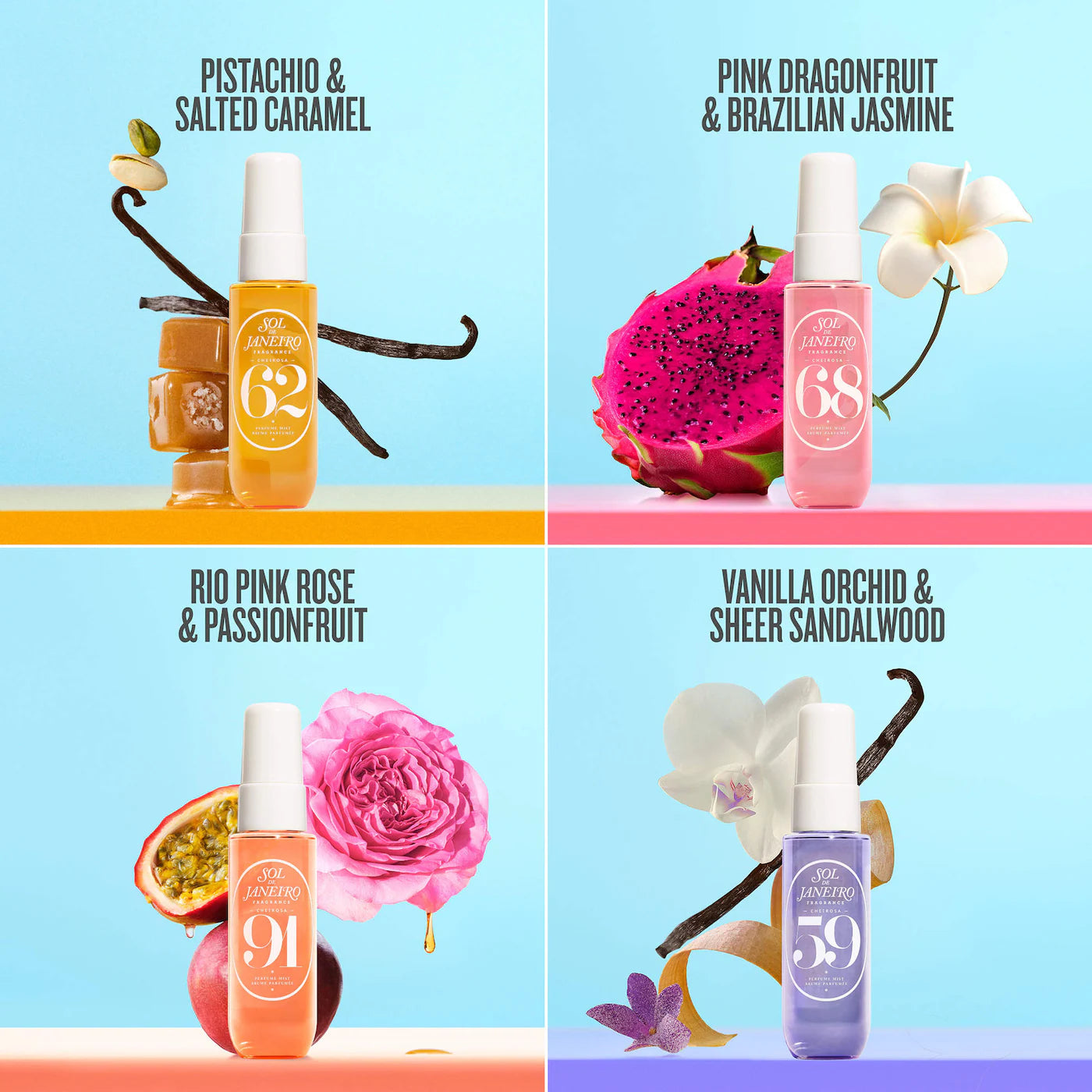Cheirosa Perfume Mist Discovery Gift (Kit o Set)