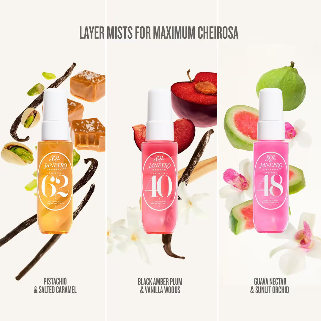 Cheirosa & Cheer Perfume Mist Trio Sampler (Kit o Set)