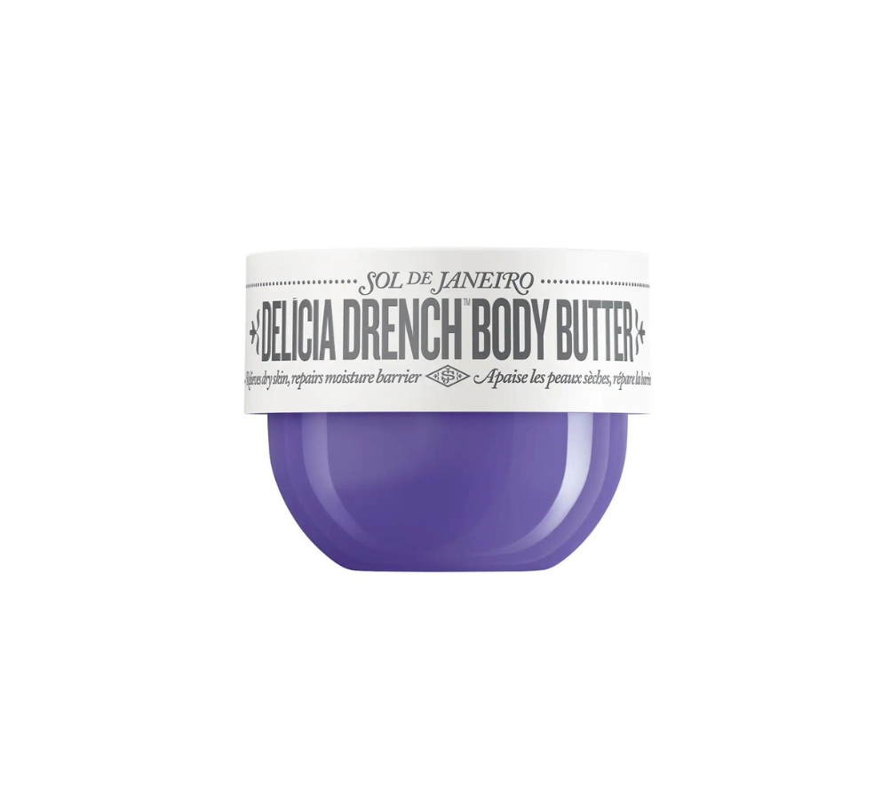 Delícia Drench Body Butter for Intense Moisture and Skin Barrier Repair (Crema Corporal)