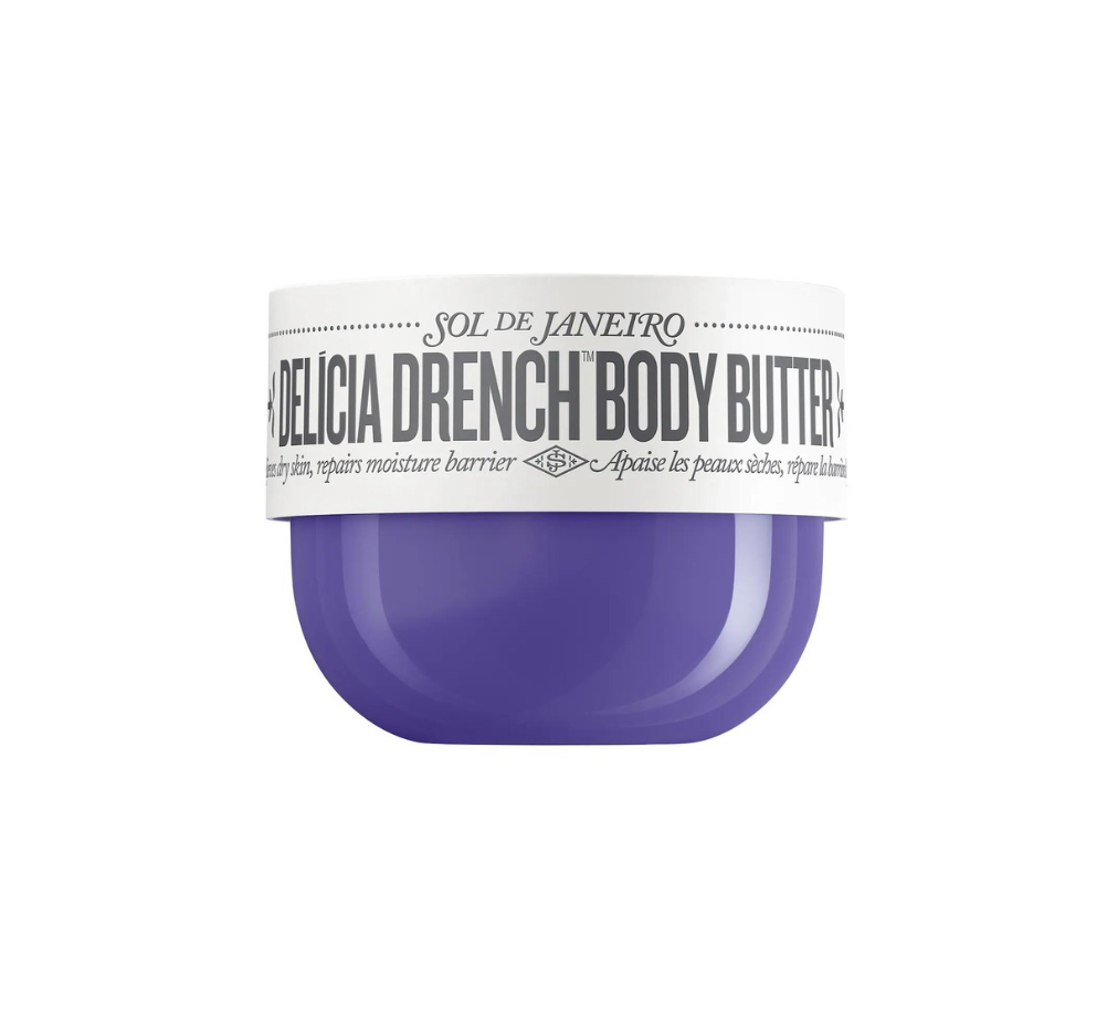 Delícia Drench Body Butter for Intense Moisture and Skin Barrier Repair (Crema Corporal)